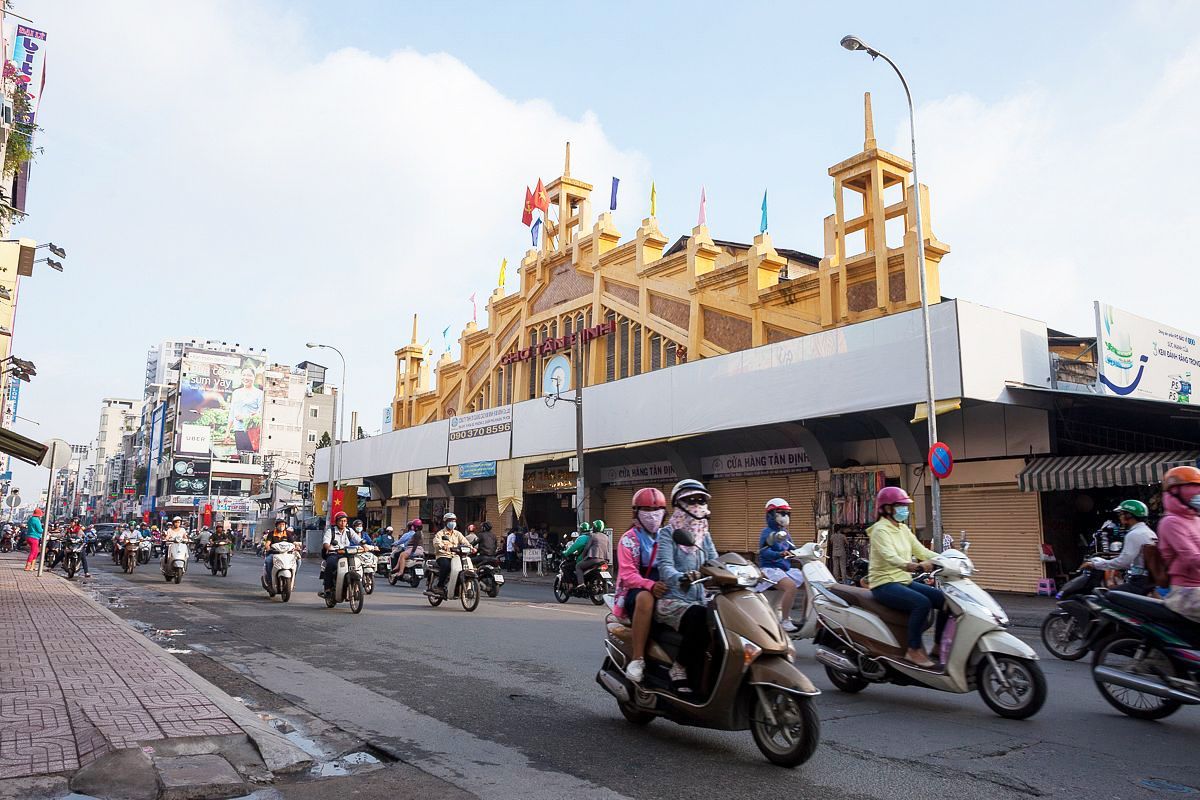 chợ ở quận 1 sài gòn