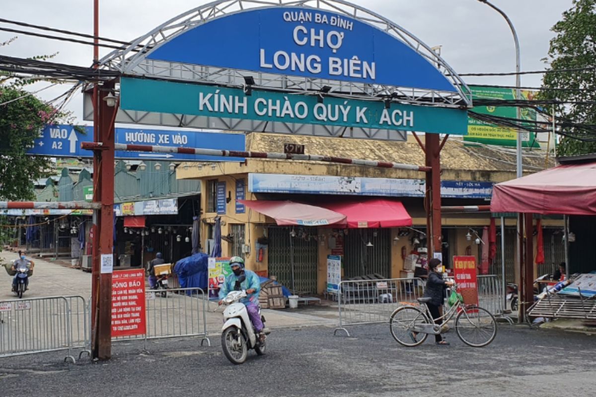 chợ long biên