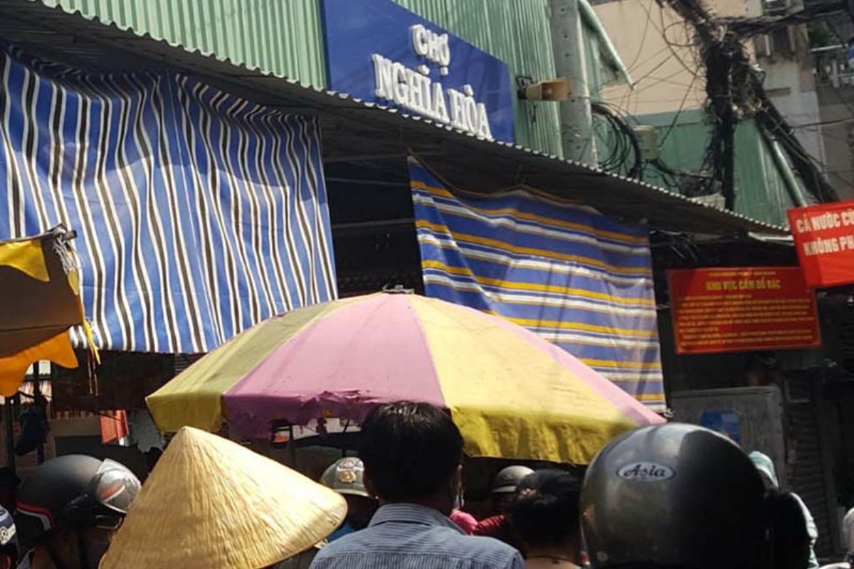 chợ nghĩa hoà ở đâu