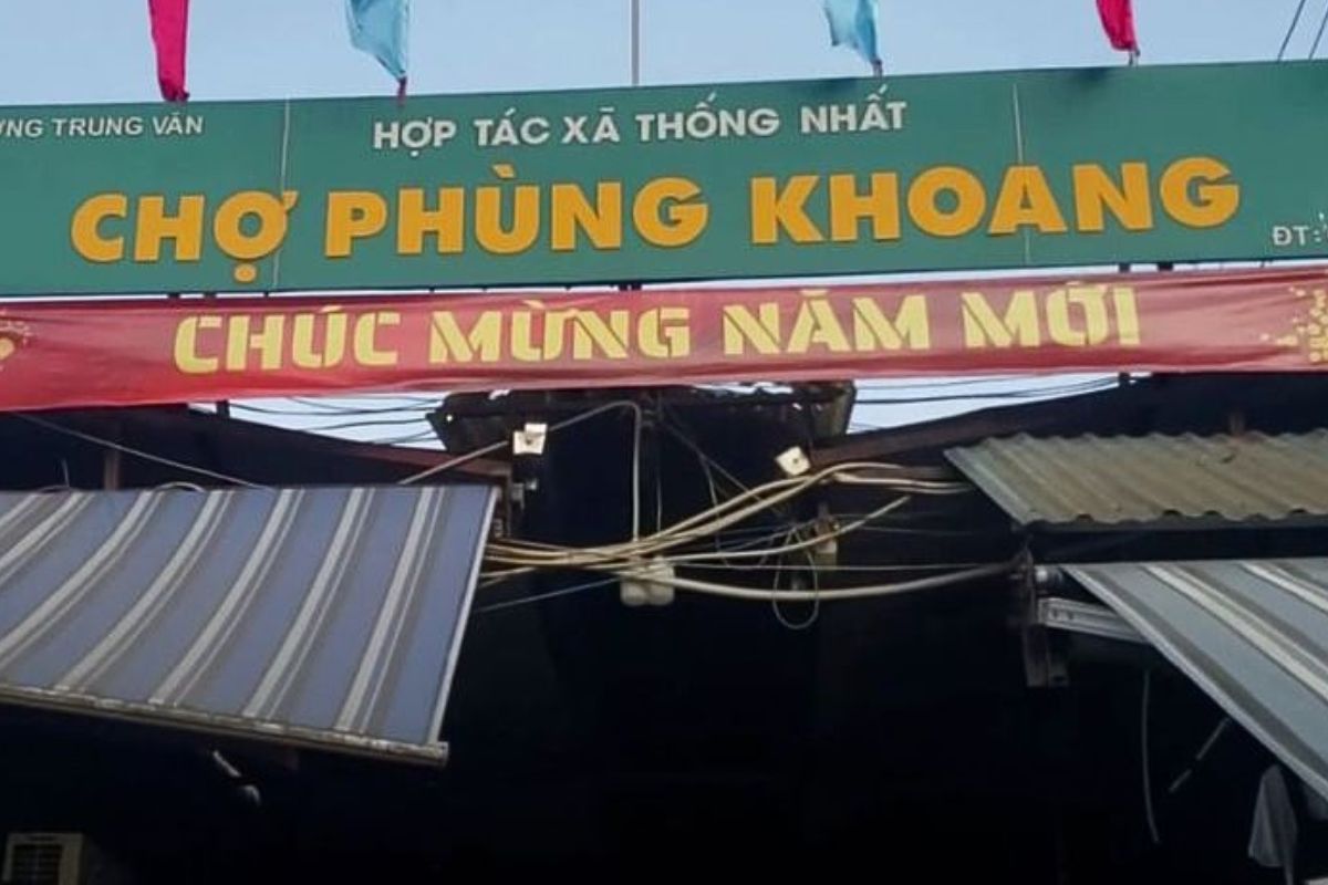 giới thiệu về chợ phùng khoanh
