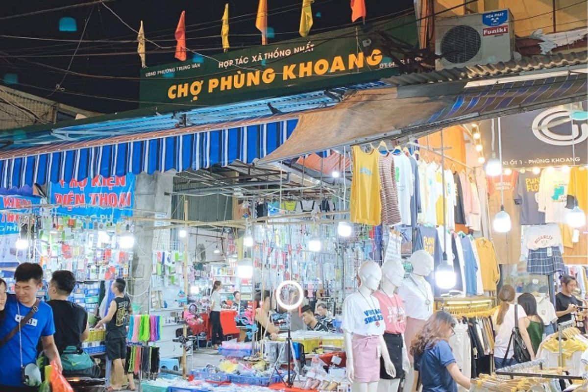 chợ bán đồ si tại hà nội