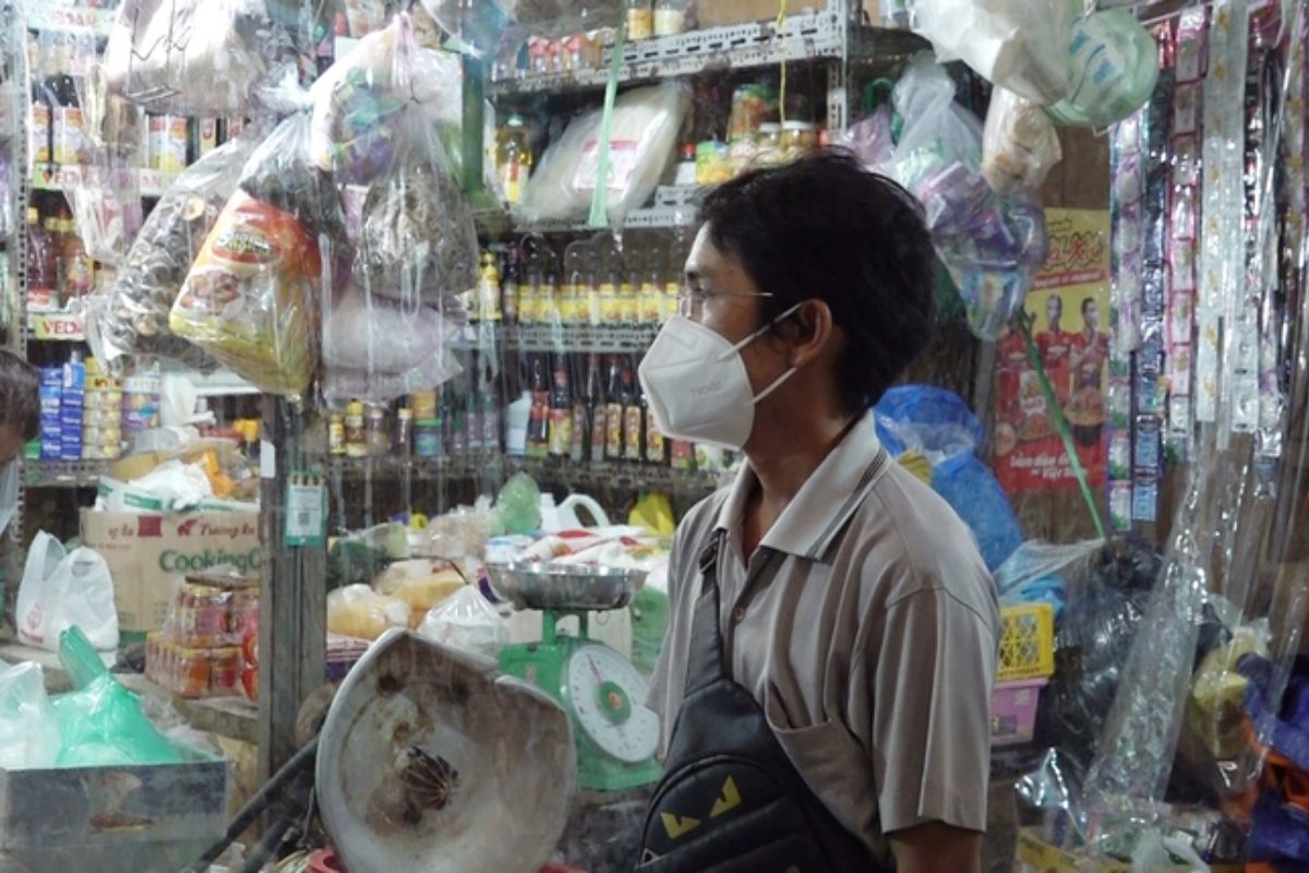 chợ tân trụ bán gì