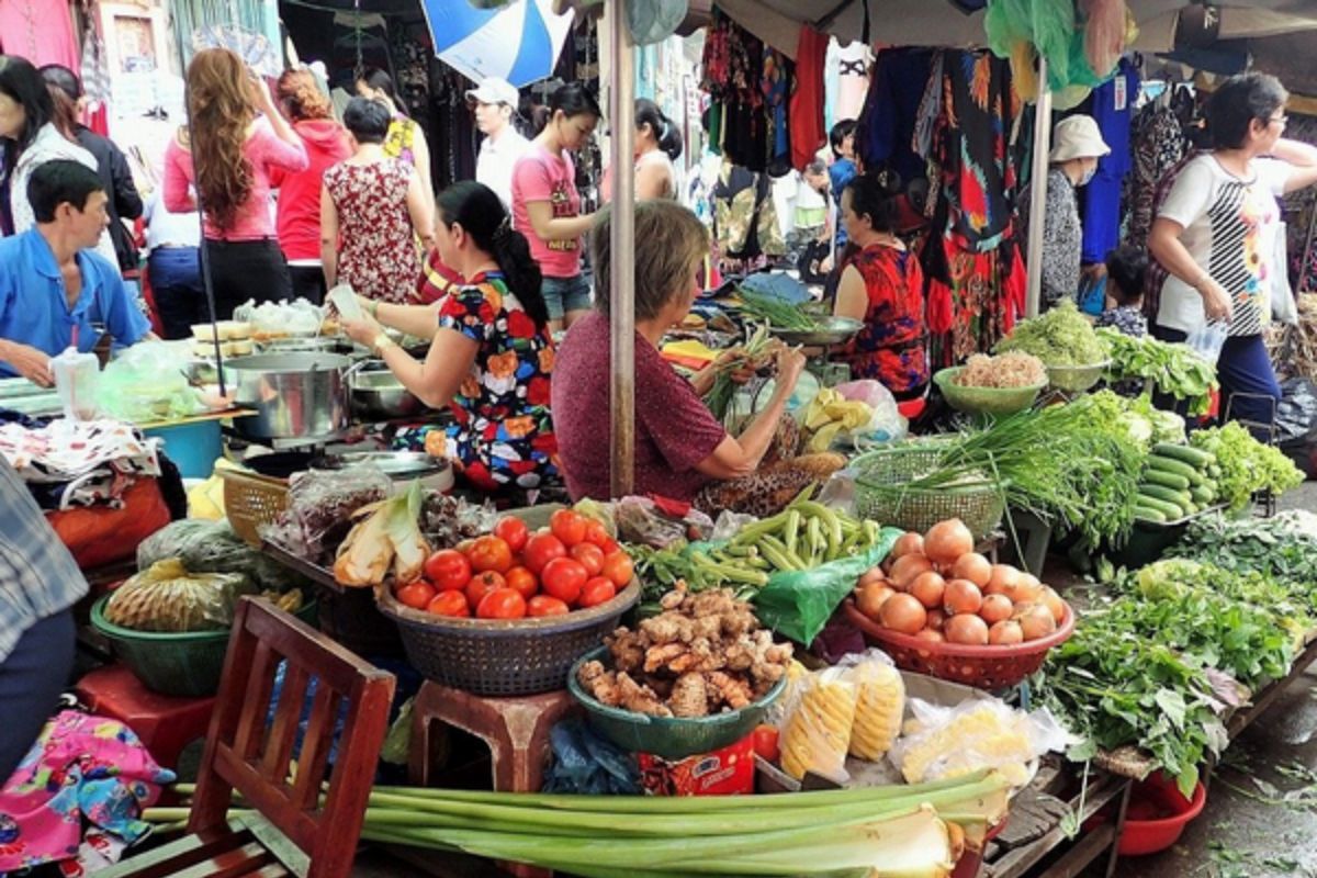 chợ thái bình ở quận 1