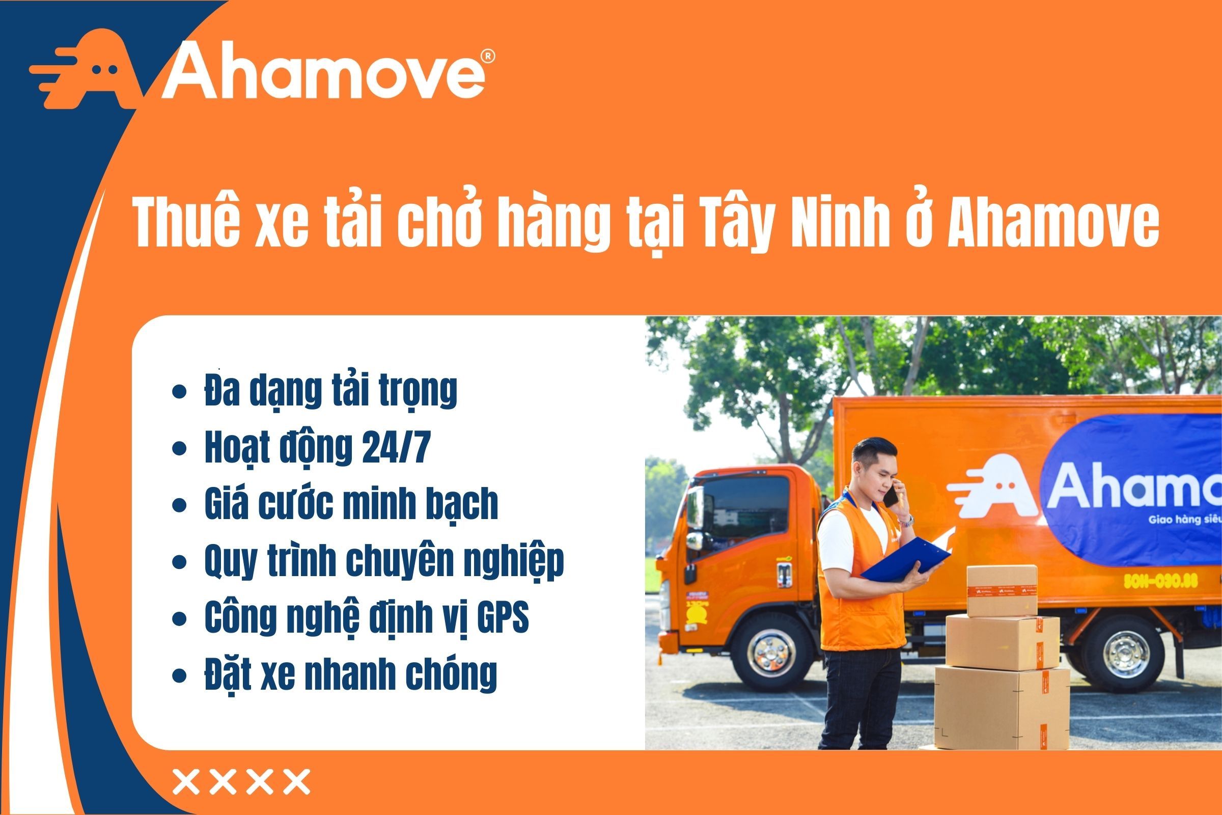 Các ưu điểm khi sử dụng dịch vụ thuê xe tải chở hàng tại Tây Ninh