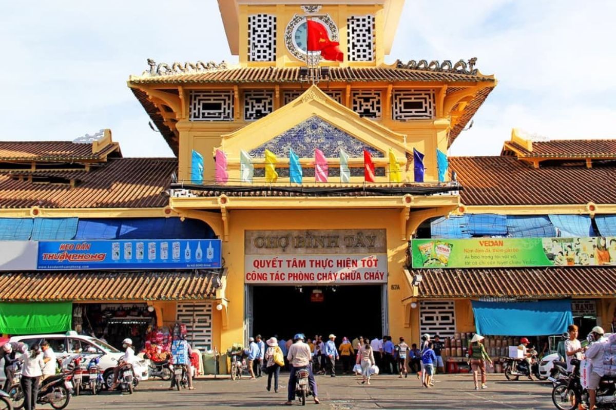 chợ bán vải ở tphcm