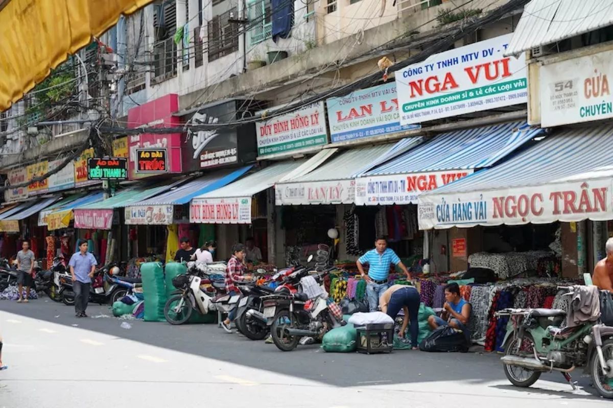 chợ vải soái kình lâm ở đâu