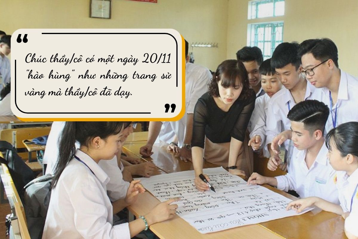 chúc 20 11 thầy giáo