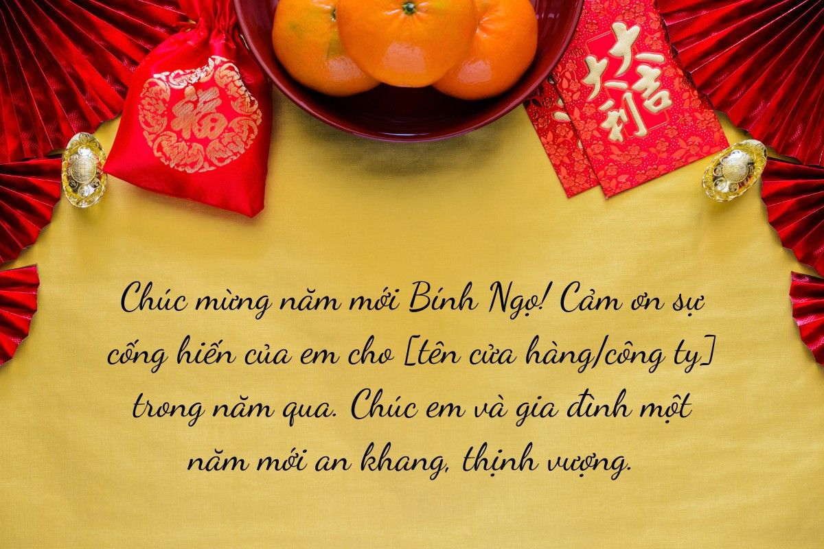 chúc đồng nghiệp tết