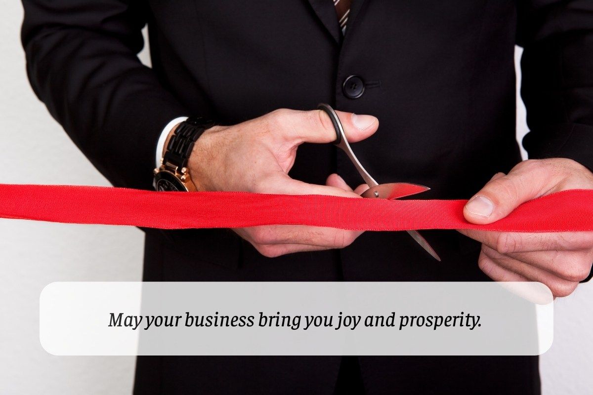 chúc khai trương hay