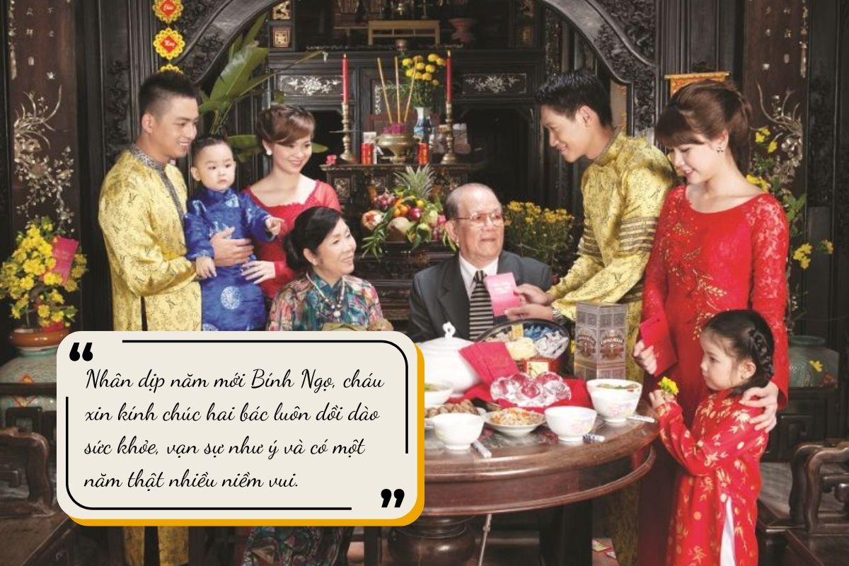 chúc năm mới bố mẹ