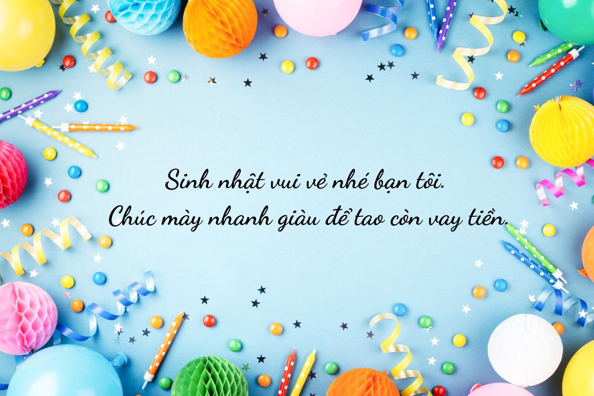 chúc sinh nhật bạn thân