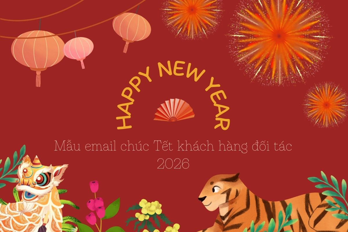 chúc tết cho đối tác