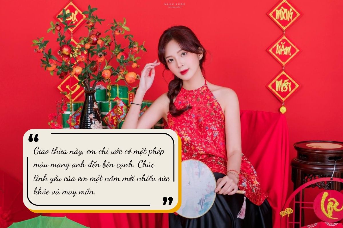 chúc tết cho người yêu