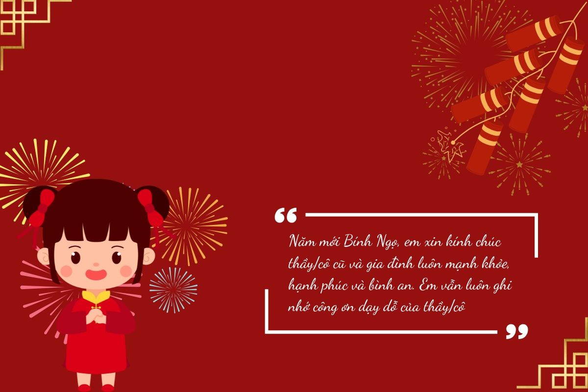 chúc tết thầy giáo