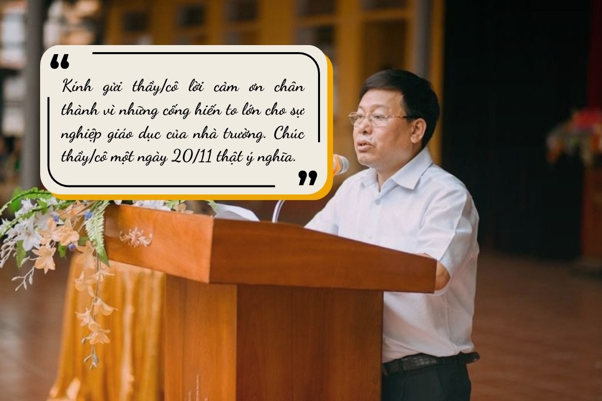 chúc thầy cô ngày 20 11