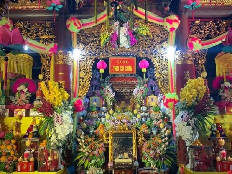 đền chín giếng