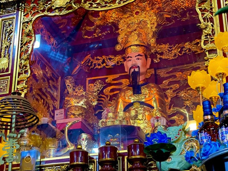 đền tranh ở đâu