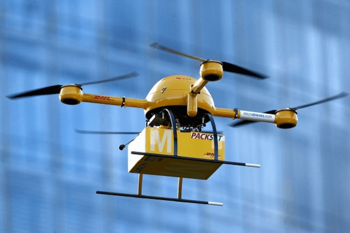 Dịch vụ giao hàng bằng máy bay không người lái