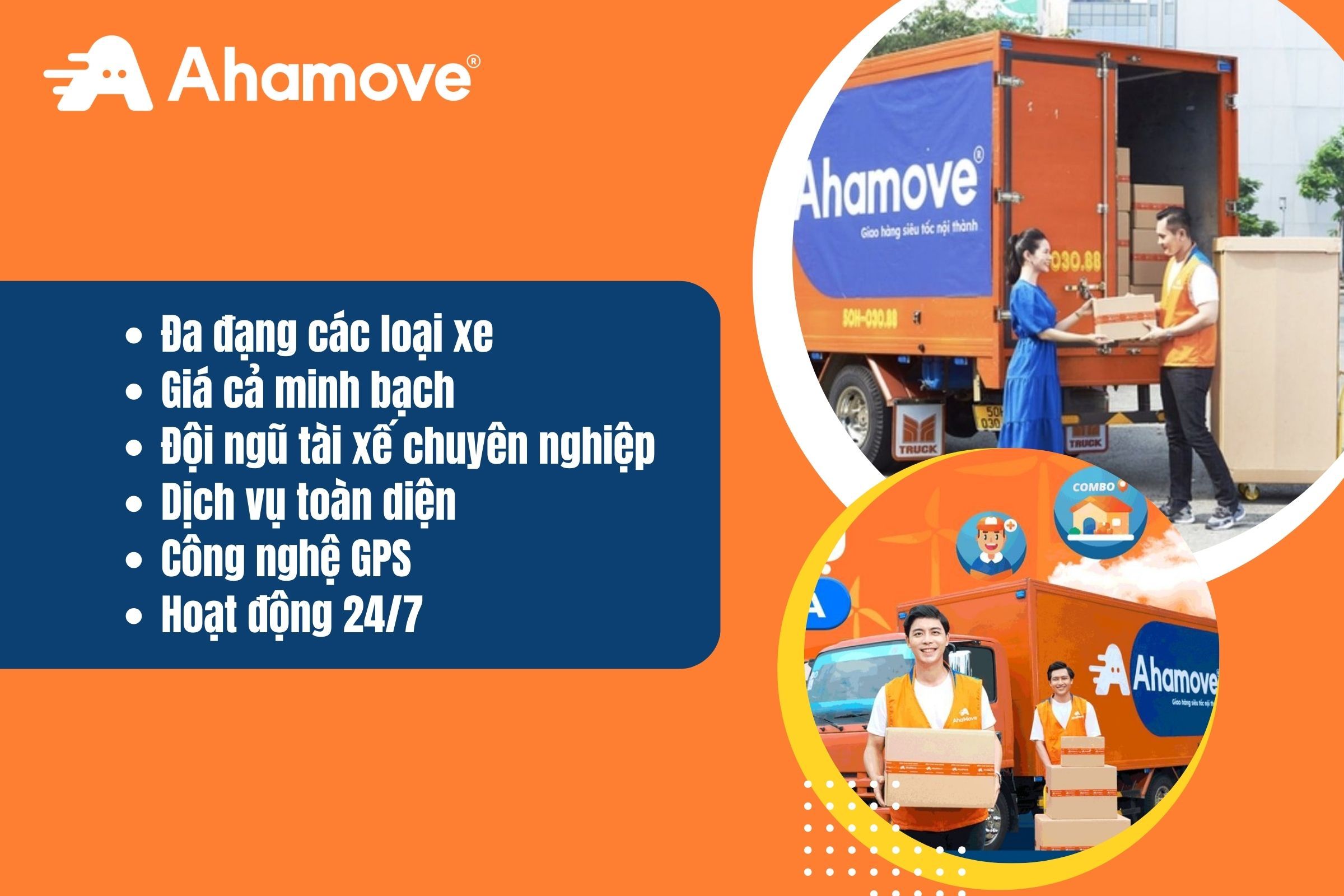 các ưu điểm khi sử dụng dịch vụ thuê xe tải chở hàng Long An