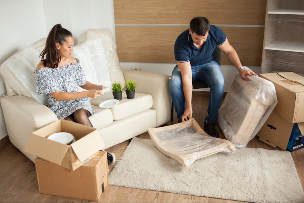 đóng gói vận chuyển nội thất