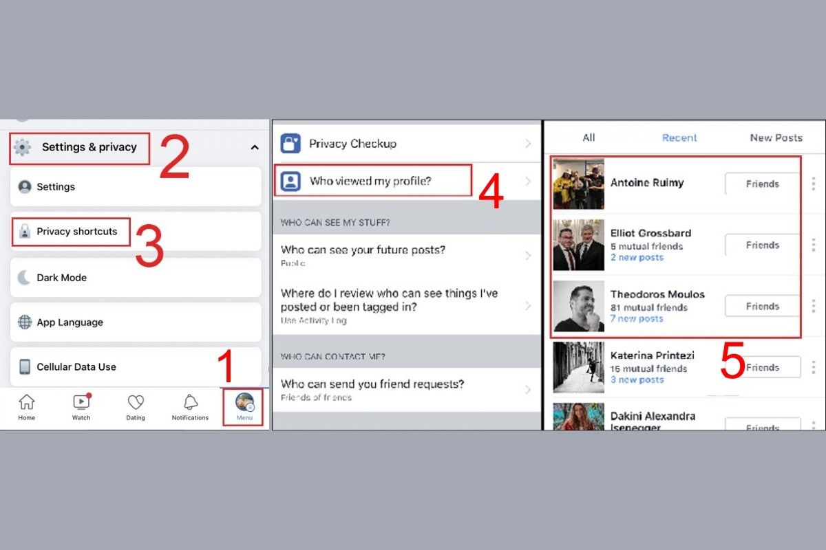 hướng dẫn xem ai vào facebook của mình