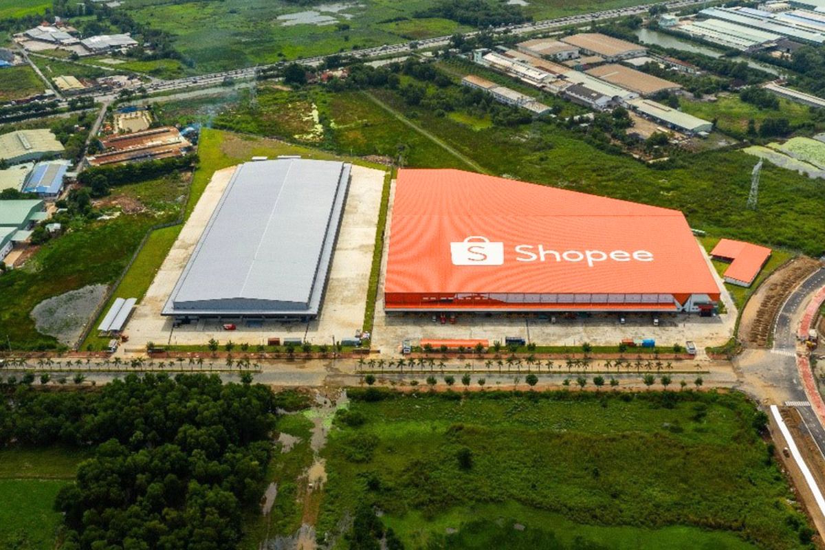 những kho hàng lớn của shopee