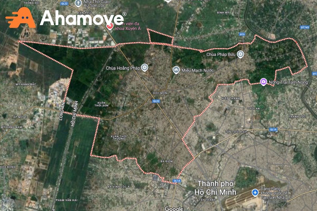 Khu vực hoạt động tại Hoc MOn