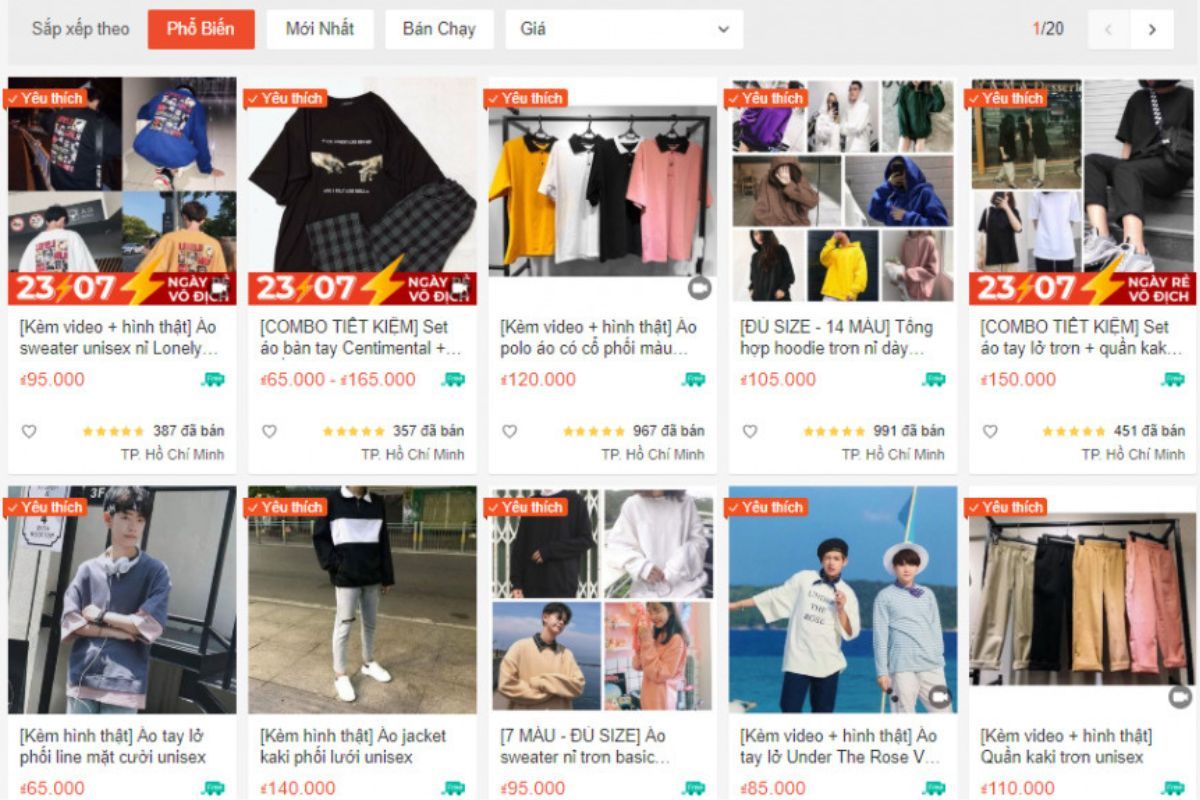 Kinh nghiệm mở shop quần áo ở quê