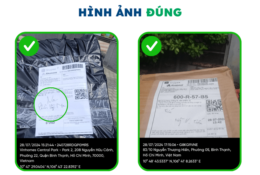 Ảnh Xác thực ĐÚNG