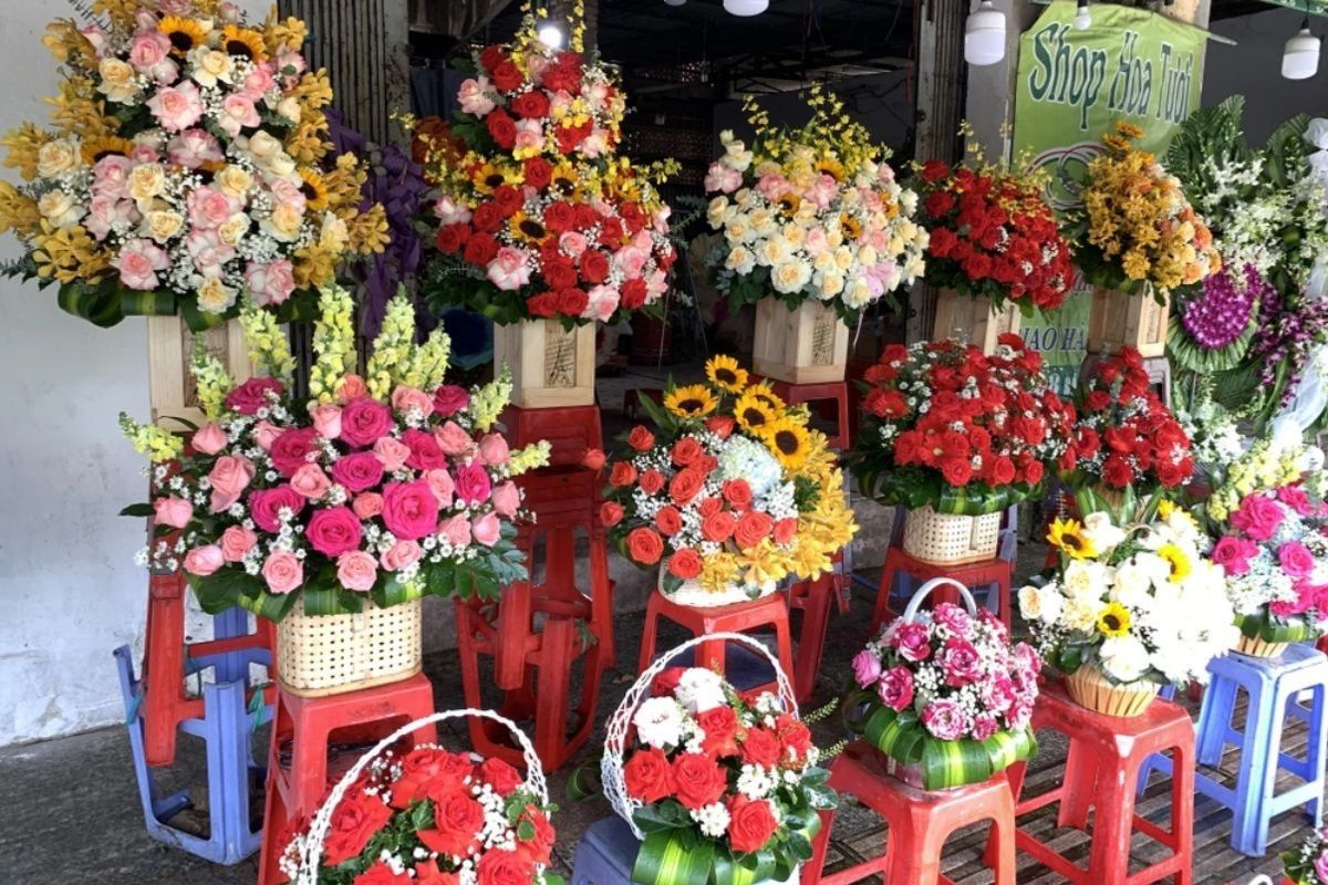 lấy hoa sỉ