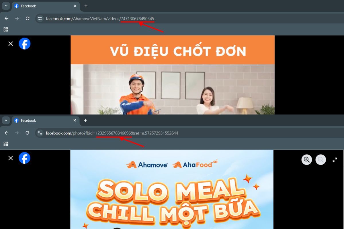 Lấy UID link Facebook