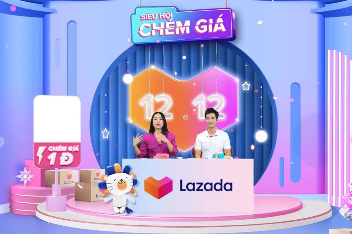 Livestream trên Lazada