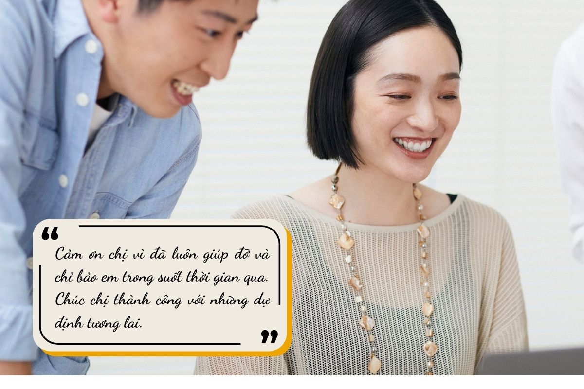 lời chào chia tay đồng nghiệp