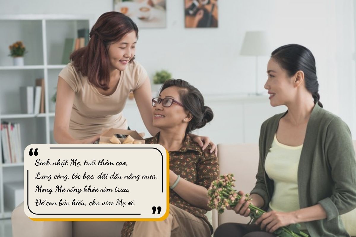 lời chúc mừng mẹ sinh nhật