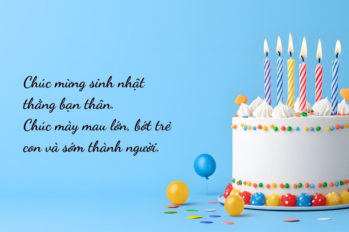 lời chúc sinh nhật bạn