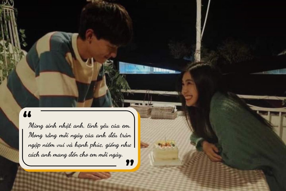 lời chúc sinh nhật người yêu