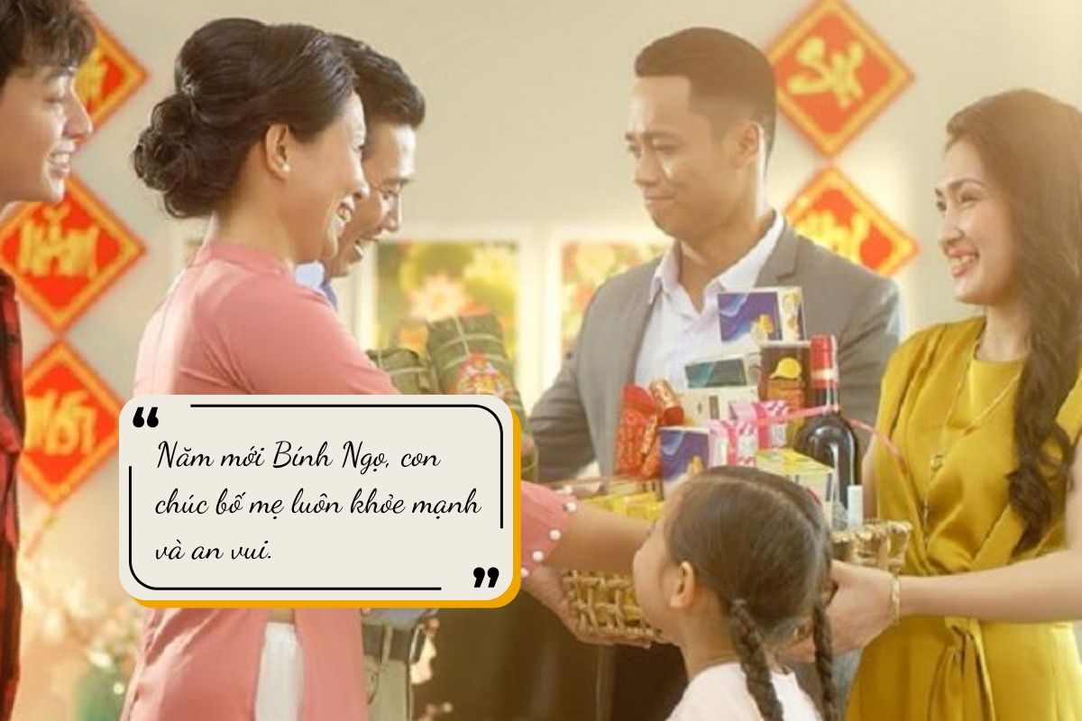 lời chúc tết cha mẹ