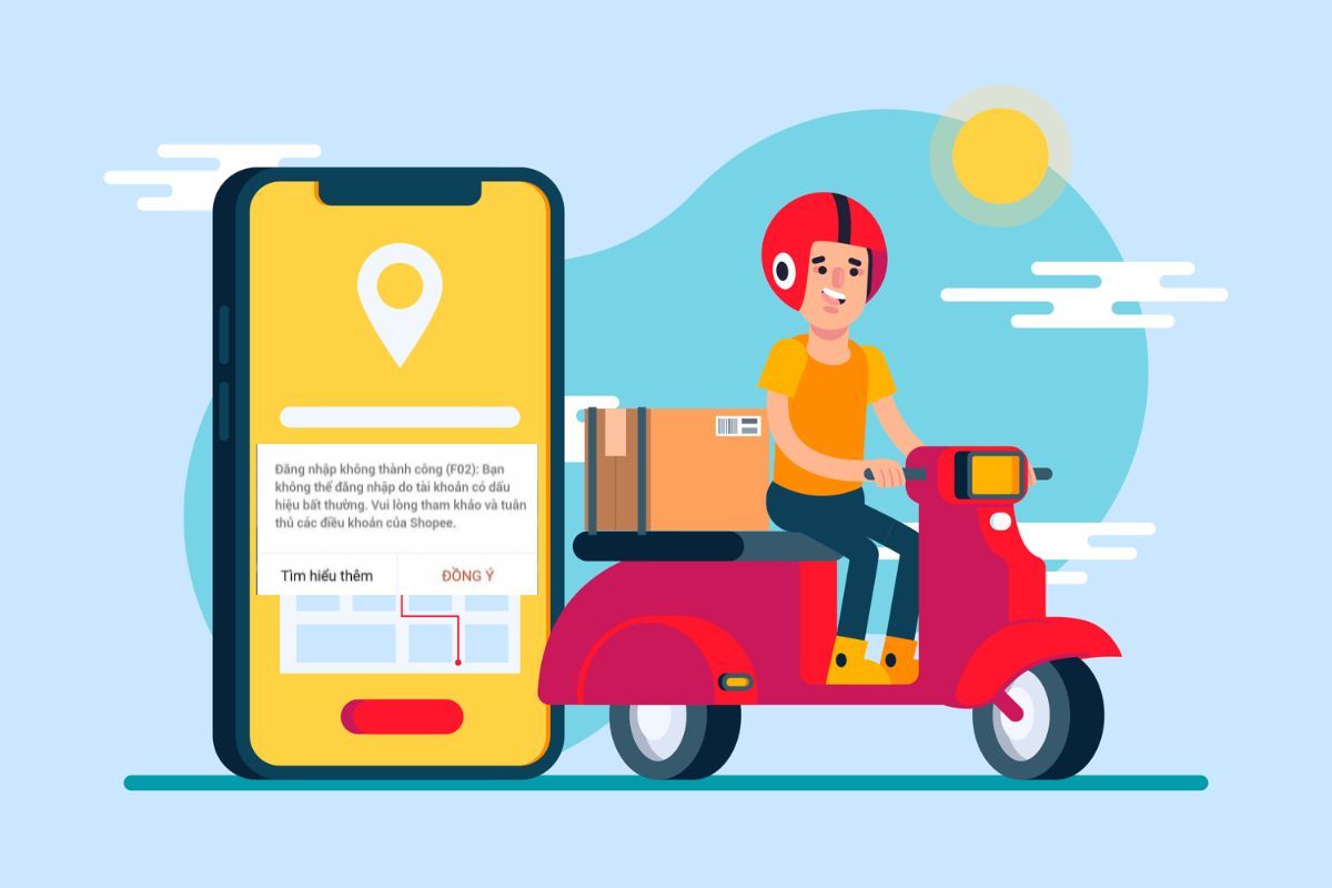 Lỗi F02 Shopee 7