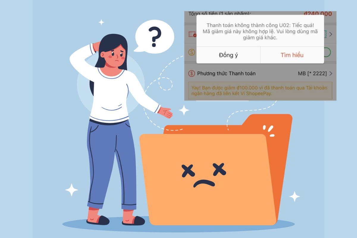 Lỗi U02 shopee 1