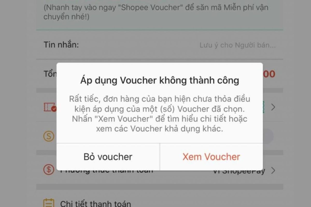 Lỗi U02 shopee 3