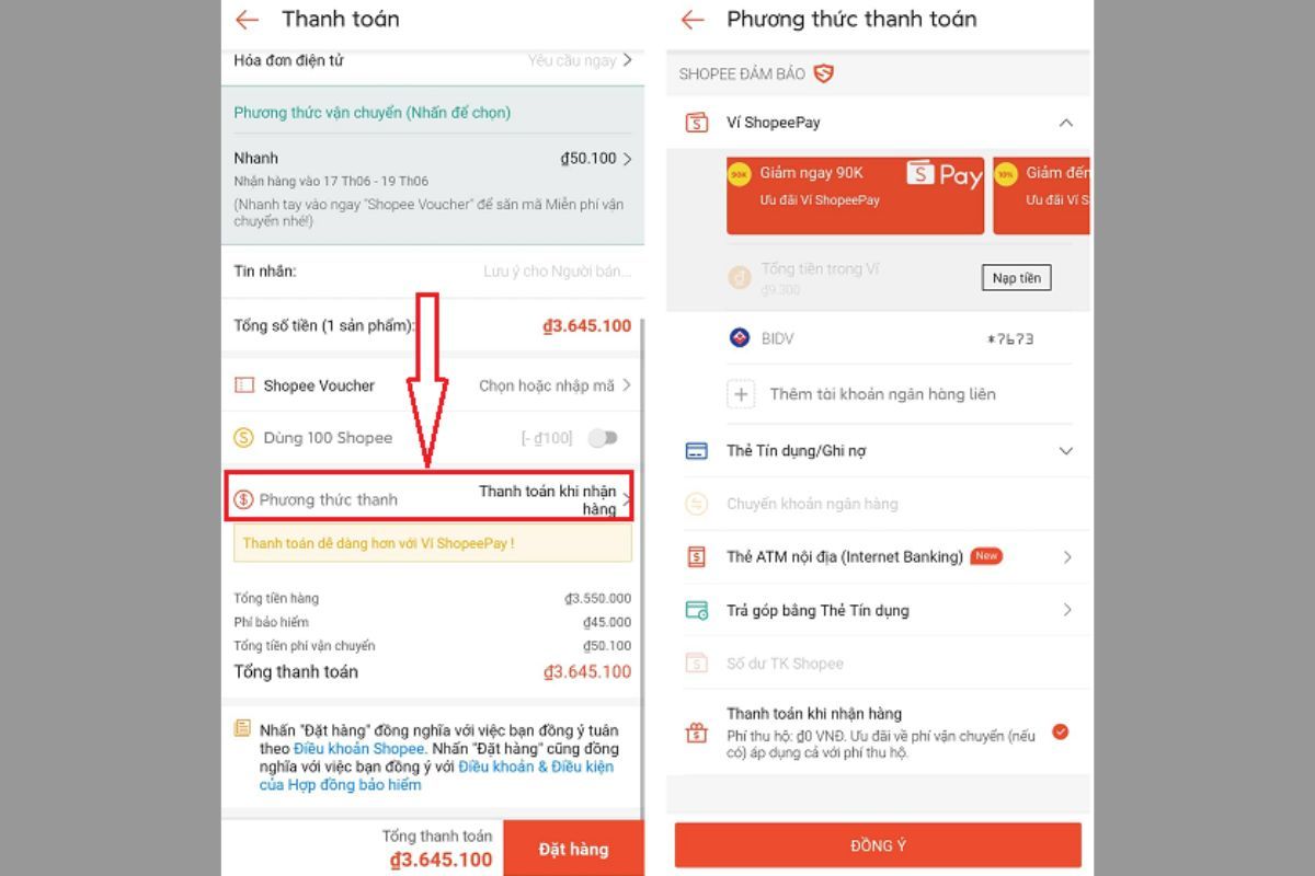 Lỗi U02 shopee 4