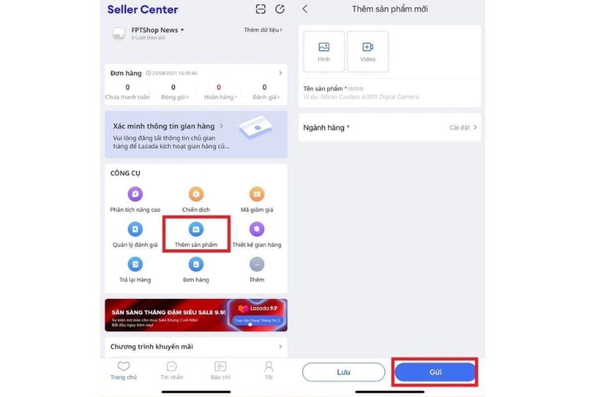 Lưu ý khi bán hàng trên Lazada