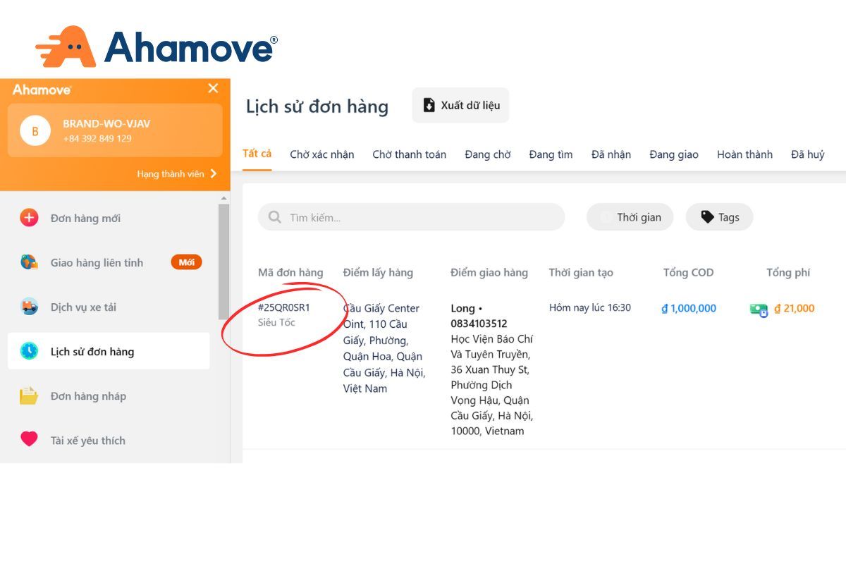 Mã vận đơn shopee là gì