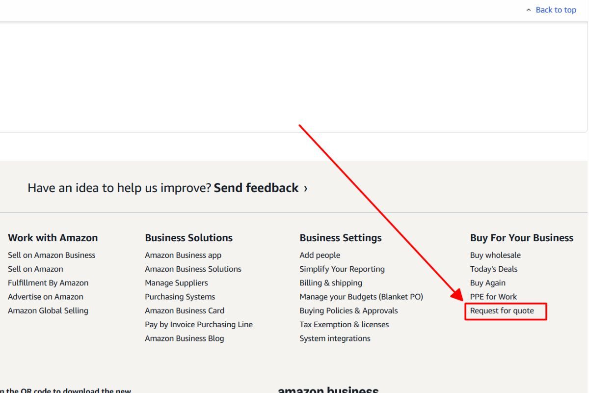 Chọn request for quote để liên hệ với người bán nếu mua số lượng lớn