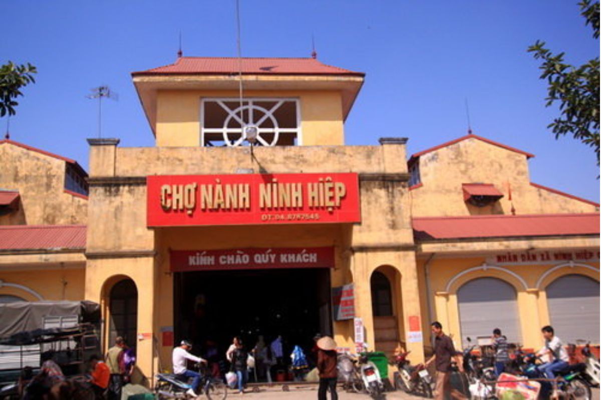 nguồn hàng chợ Ninh Hiệp ở đâu