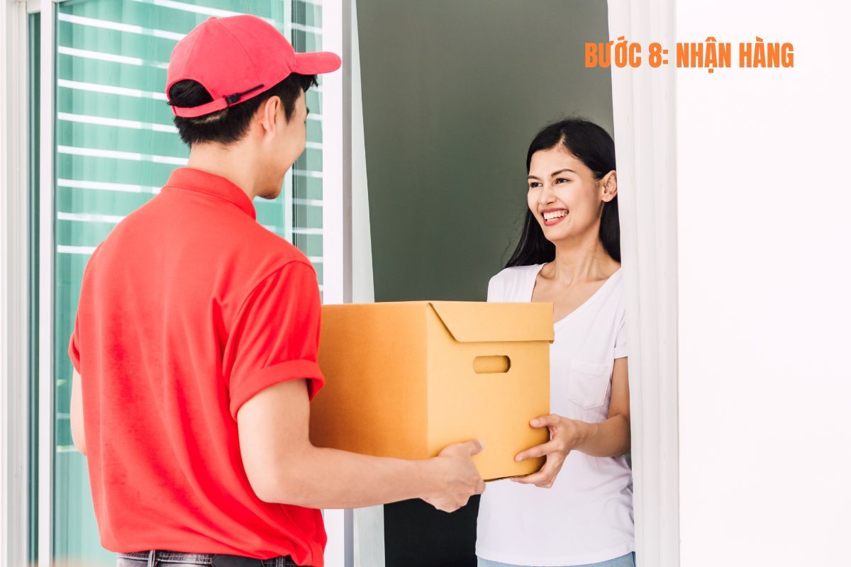 nhận hàng khi mua trên ABC Mart