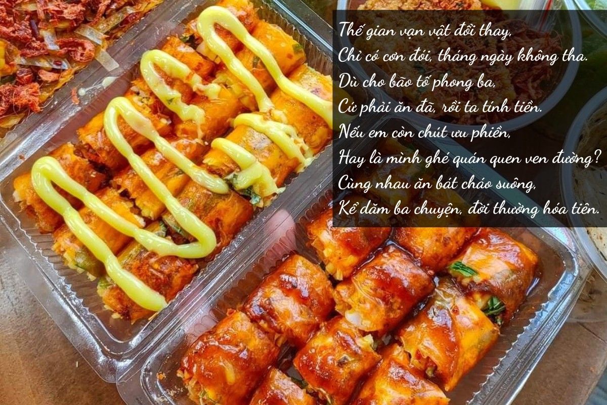 những dòng stt ăn uống