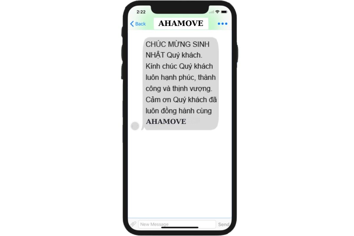 những lời chúc mừng sinh nhật khách