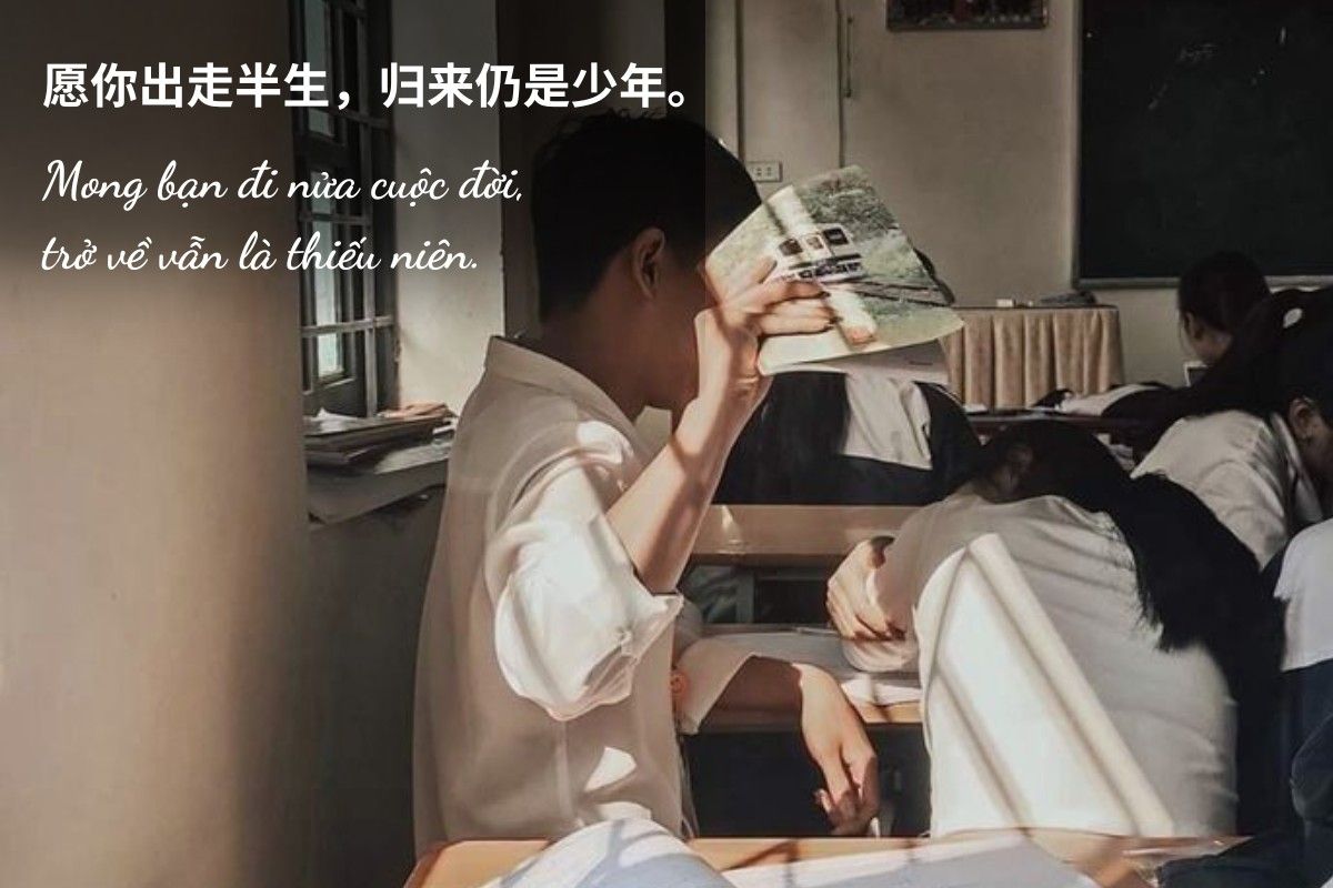 những stt tiếng trung hay