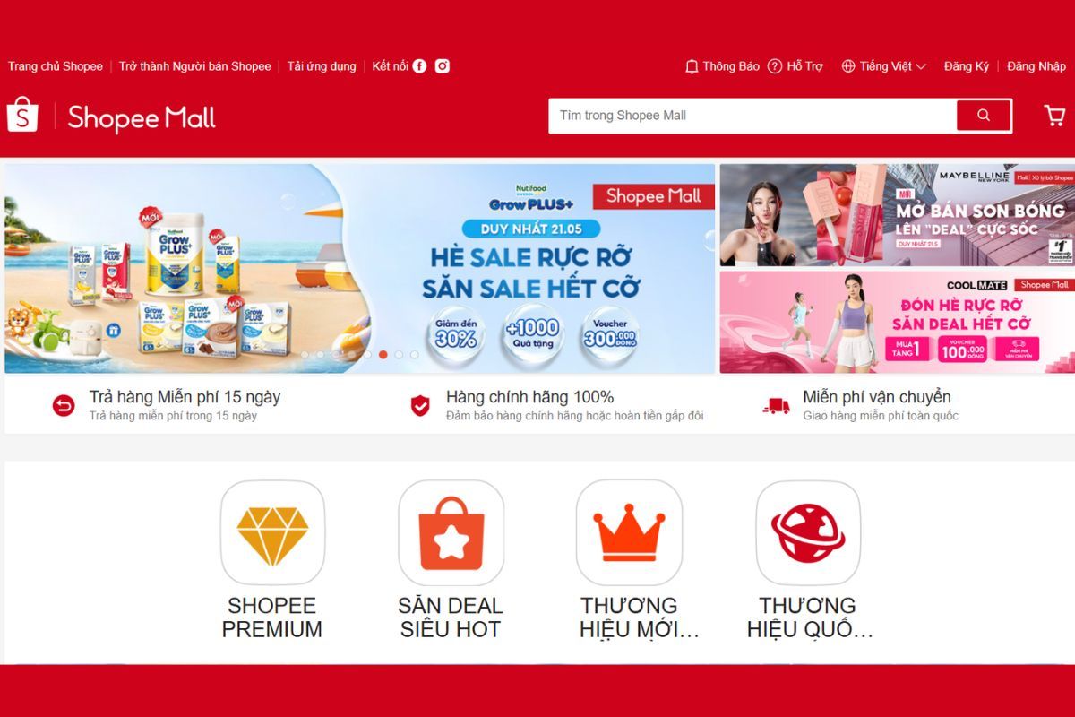 Shopee mall là gì 2